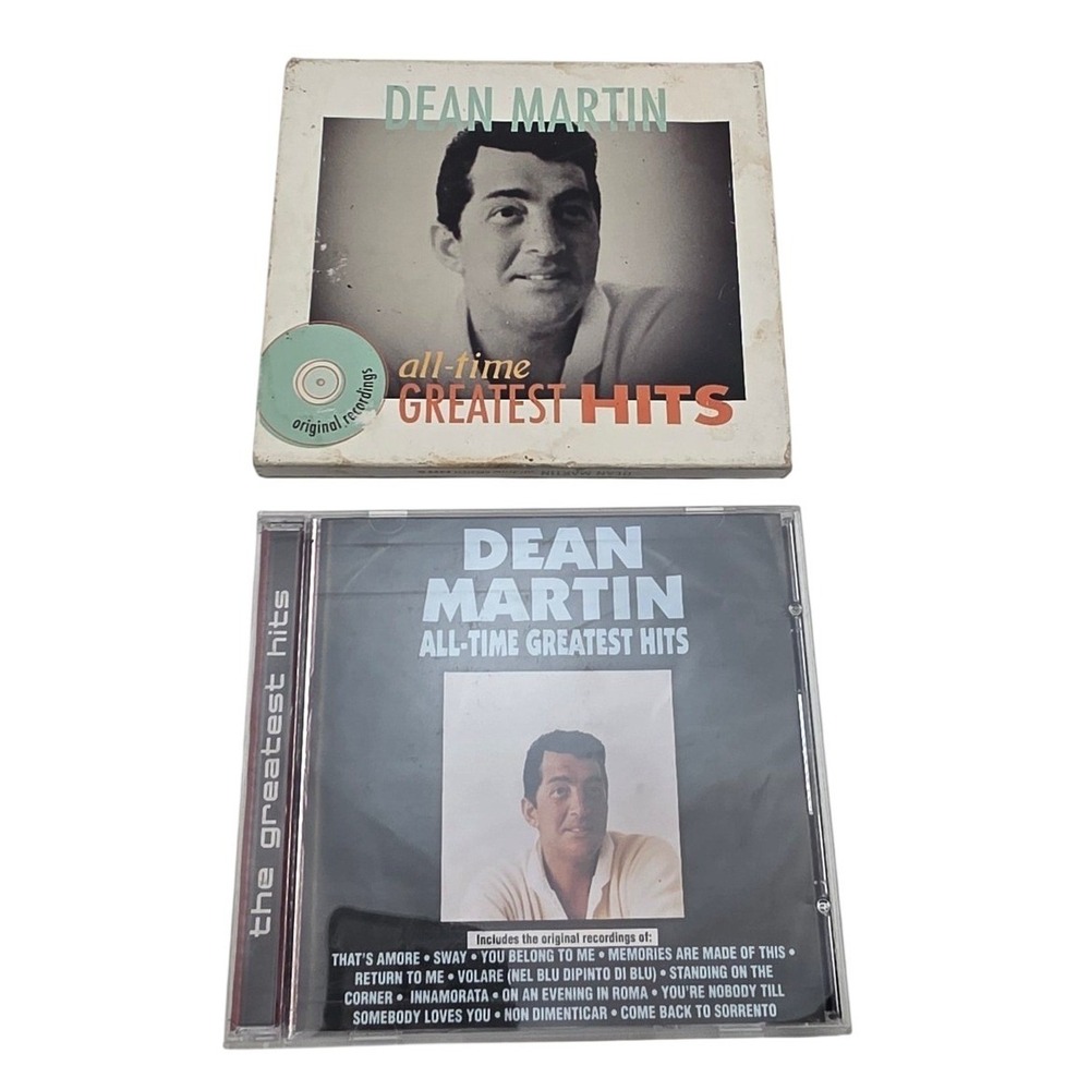 Dean Martin All-Time Greatest Hits CD Curb Records D2-77383 Slipcover 1990 T4